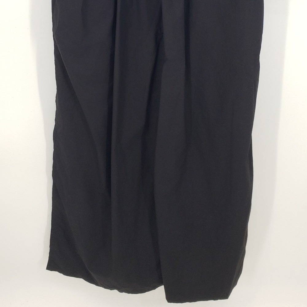 MIKOH Hawea Maxi Dress Oversized Kaftan Size 1 Black Long Sleeve Minimalist Boho - Picture 9 of 10